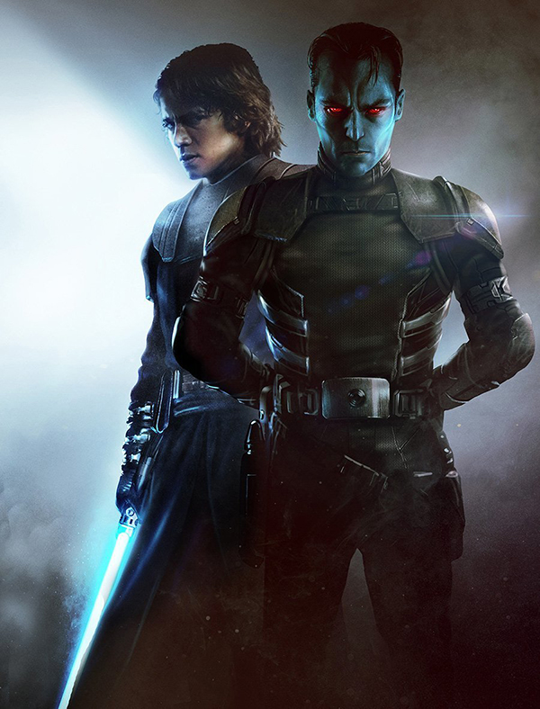 Hayden Christensen vuelve a interpretar a Anakin Skywalker… ¡para una foto!
