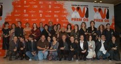 Entrega de premios de la Unión de actores