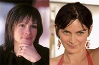 Julia Roberts y Carrie-Anne Moss unidas por el drama