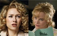Watts y Kidman: amigas, pero enfrentadas