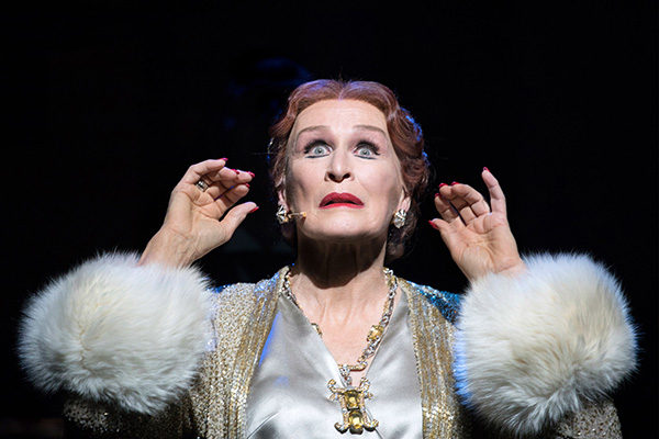 Glenn Close intentará una vez más postularse al Oscar con el musical de “El crepúsculo de los dioses”