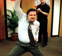Ricky Gervais, adicto al trabajo