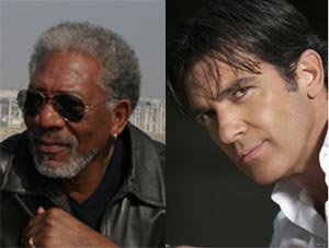 Cuando Banderas conoció a Freeman
