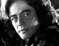 Benicio del Toro visita a Evo Morales
