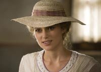 Keira Knightley cortejada por Dylan Thomas