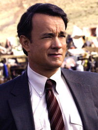 Tom Hanks y la novia en apuros