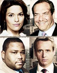 Los protagonistas de "Ley y Orden"