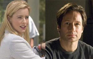 David Duchovny y su esposa se adentran en el mundo del rock