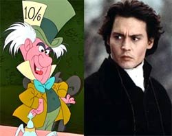 Johnny Depp podría ser el Sombrerero Loco