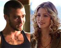 Timberlake participa en el disco de su novia Jessica Biel