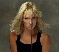 Uma Thurman y Los Teleñecos
