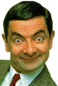 La cara solidaria de Mr. Bean