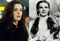 Anne Hathaway será Judy Garland