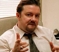 Ricky Gervais se convierte en un dibujo animado