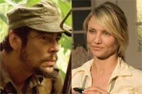 Cameron Díaz y Benicio del Toro en una comedia romántica