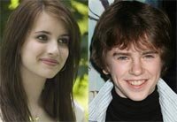 Emma Roberts y  Freddie Highmore en una cinta de amor adolescente