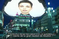 Los lagartos de "V" invaden Madrid