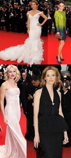 Elsa Pataky y Pilar López de Ayala en la alfombra roja
