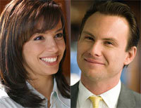 Eva Longoria y Christian Slater en una comedia sobre guerra de sexos