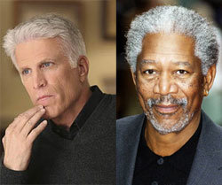 A Freeman y Danson les gusta el agua clara