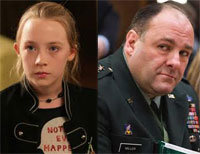 Saoirse Ronan y James Gandolfini: Verdugo y víctima
