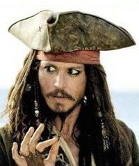 Johnny Depp, el pirata "abrigador"