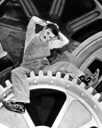 La viajera del tiempo que asistió a un estreno de Charles Chaplin