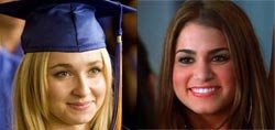 Hayden Panettiere y Nikki Reed compañeras de instituto