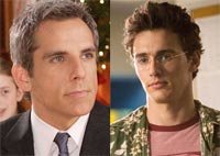 Ben Stiller y James Franco, una mezcla explosiva