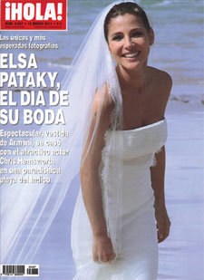 Elsa Pataky: la novia sin novio
