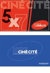 Sorteo para los cines UGC CINÉ CITÉ