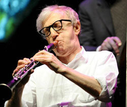Woody Allen, en la inauguración del centro Niemeyer de Avilés
