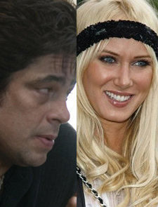Bebé por sorpresa: Benicio del Toro y Kimberly Stewart