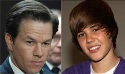 Cuando Mark Wahlberg conoció a Justin Bieber