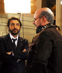 Juan José Campanella y el futbolín