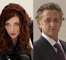 Scarlett Johansson y Sean Penn juntos en Washington