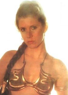 Carrie Fisher: la princesa Leia echa lastre
