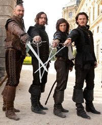 Versiones alternativas de "Los tres mosqueteros"