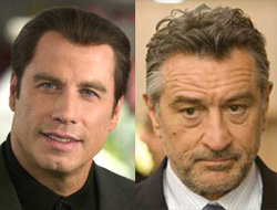 Robert De Niro y John Travolta, militares