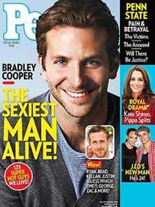 Bradley Cooper, el más sexy de entre los vivos