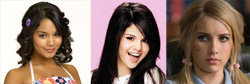 Emma Roberts, Vanessa Hudgens y Selena Gomez se encuentran con James Franco