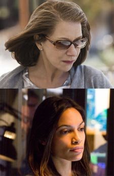 Rosario Dawson y Helen Mirren, con el Nobel de la Paz