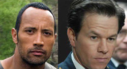 Mark Wahlberg y Dwayne Johnson en una comedia negra