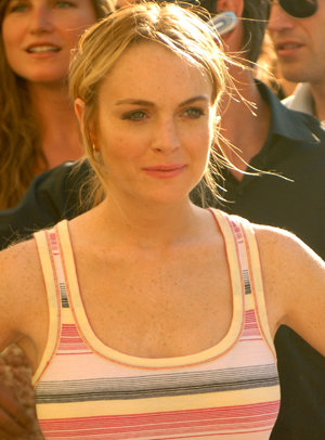 La mala pata de la accidentada Lindsay Lohan