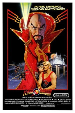 "Flash Gordon", la película más bizarra de todos los tiempos