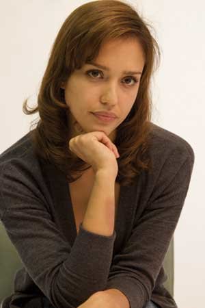 Jessica Alba piensa en verde