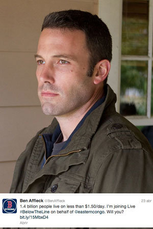 Ben Affleck se apunta a ser pobre durante 5 días
