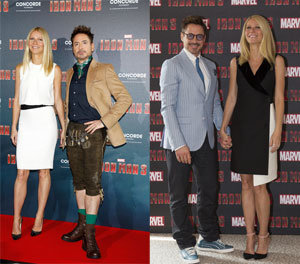 Iron Man, una férrea promoción con Gwyneth Paltrow y Robert Downey Jr.