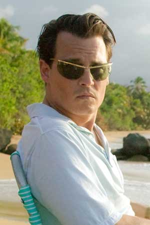 Johnny Depp en el bosque de los cuentos