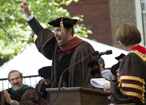 Ben Affleck, doctor honoris causa por la Universidad Brown